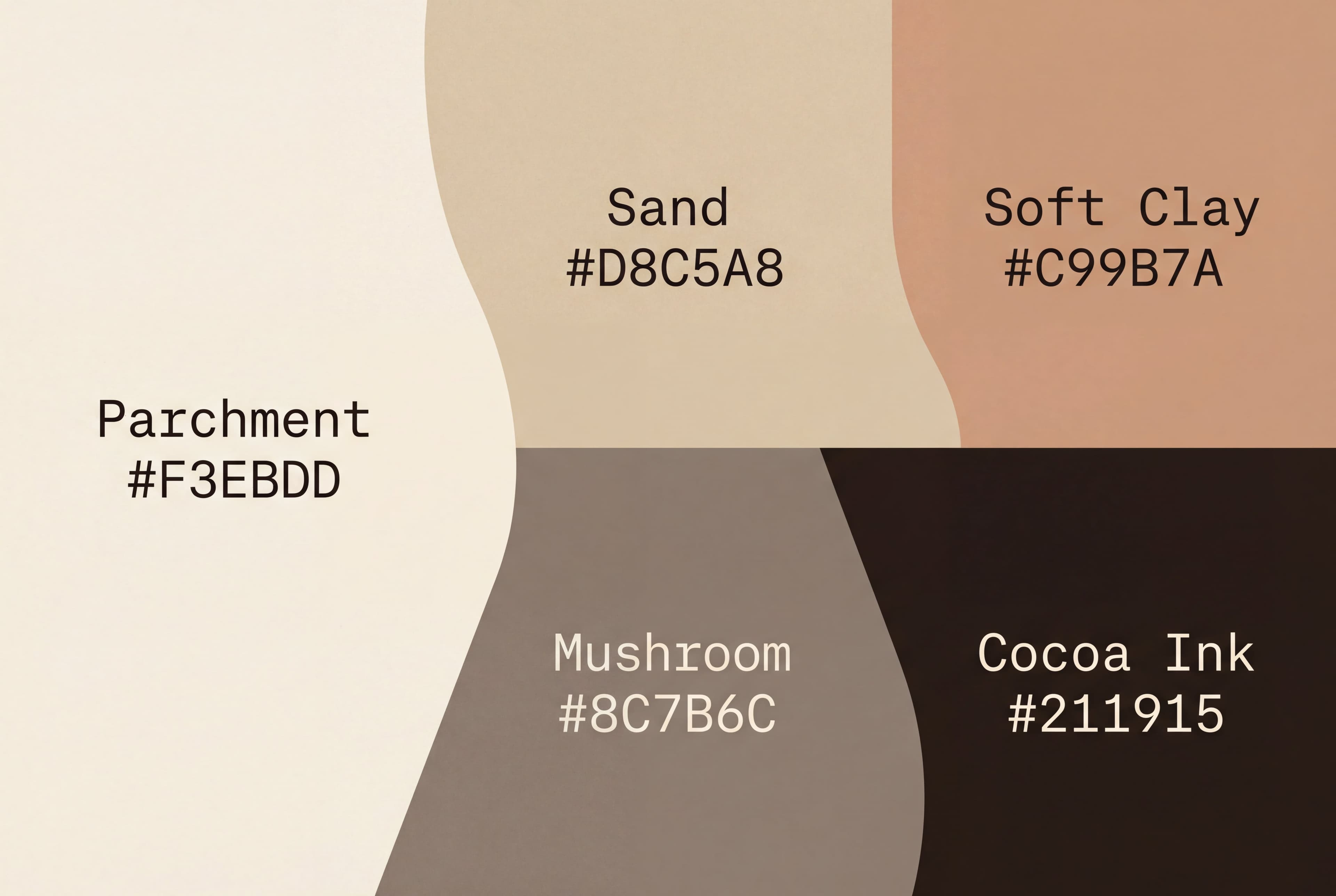 Vellum Ritual House color palette